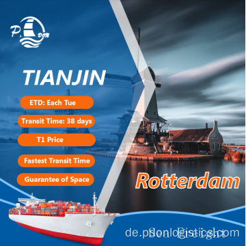 Versandkosten von Tianjin nach Rotterdam